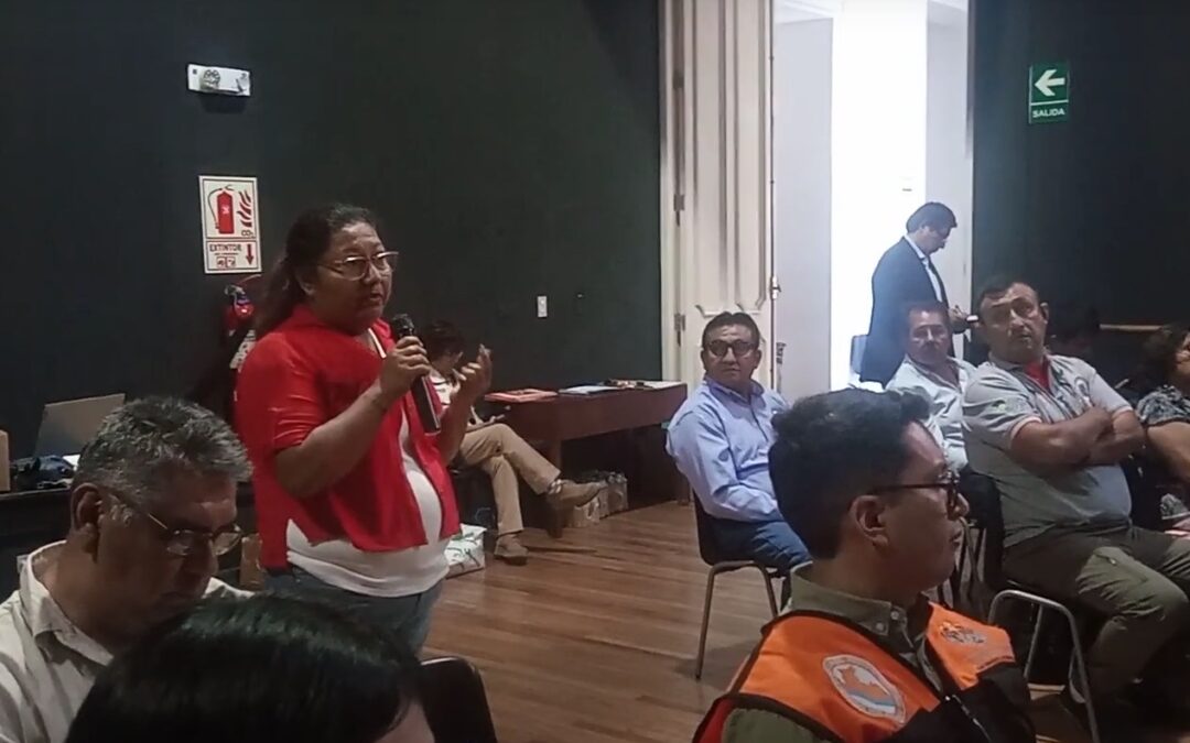 Participación en el evento: “Balance sobre las acciones de prevención y atención ante el Fenómeno de El Niño en Lima Metropolitana”